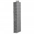 Organizator dulap Sersimo, 10 compartimente, textil, 120cm, gri [11]