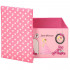 Cutie depozitare jucarii, pliabila cu capac, model printese, 48x30x29cm, roz [11]