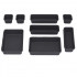 Organizator sertar bucatarie, 8 piese, negru [11]