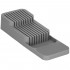 Organizator cutite pentru sertar, 9 compartimente, 40x14cm, gri [2]