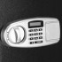 Seif electronic standard cu cifru si cheie, 350x500x360 mm, Otel, Negru [6]