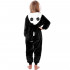 Pijama tip salopeta pentru copii, model panda, marime 110-120cm [28]