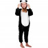 Pijama tip salopeta pentru copii, model panda, marime 110-120cm [31]