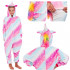 Pijama tip salopeta pentru copii, model unicorn, marime 130-140cm [21]
