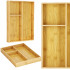 Organizator tacamuri si ustensile bucatarie, bambus, 40x30x5cm [3]