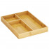 Organizator tacamuri si ustensile bucatarie, bambus, 40x30x5cm [15]