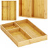 Organizator tacamuri si ustensile bucatarie, bambus, 40x30x5cm [6]
