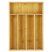 Organizator tacamuri si ustensile bucatarie, bambus, 25x35x5cm Organizator tacamuri si ustensile bucatarie, bambus, 25x35x5cm