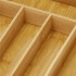 Organizator tacamuri si ustensile bucatarie, bambus, 25x35x5cm [12]