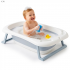 Cadita de baie pliabila pentru bebelusi si copii, sistem de siguranta impotriva plierii accidentale, dop de scurgere, sarcina maxima 30 kg, material p [30]