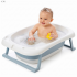 Cadita de baie pliabila pentru bebelusi si copii, sistem de siguranta impotriva plierii accidentale, dop de scurgere, sarcina maxima 30 kg, material p [31]