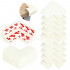 Set 10 protectii colturi pentru siguranta copii, 60x35mm, spuma EPE, crem [17]