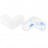 Set 10 protectii colturi pentru siguranta copii, drepte, 40x15mm, silicon, transparent [5]