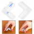 Set 10 protectii colturi pentru siguranta copii, drepte, 40x15mm, silicon, transparent [10]