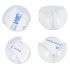 Set 10 protectii colturi pentru siguranta copii, rotunde, 30x25mm, silicon, transparent [9]