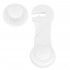 Set 10 sigurante blocator sertare si usi, plastic rezistent, fixe, 9.5 cm, alb [22]