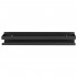 Raft de baie cu 2 sisteme instalare pe perete, aluminiu, 40x10x6cm, negru [10]