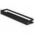 Raft de baie cu 2 sisteme instalare pe perete, aluminiu, 50x10x6cm, negru [18]