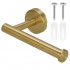 Suport hartie igienica din otel, sistem montare inclus, 16cm, auriu perlat [8]
