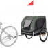 Remorca bicicleta pentru transport animale, cu acoperis impermeabil, maxim 40 kg, verde si negru [6]