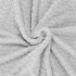 Patura pufoasa pentru 2 persoane, 2 fete, model in relief, 200x220cm, gri [10]