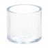 Set 16 protectii pentru picioare de mobilier, silicon PVC, Ø18 mm, transparent [13]