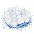 Set 16 protectii pentru picioare de mobilier, silicon PVC, Ø18 mm, transparent [18]
