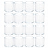 Set 16 protectii pentru picioare de mobilier, silicon PVC, Ø18 mm, transparent [20]