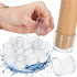 Set 16 protectii pentru picioare de mobilier, silicon PVC, Ø18 mm, transparent [29]