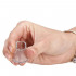 Set 16 protectii pentru picioare de mobilier, silicon PVC, Ø18 mm, transparent [9]