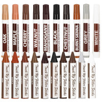 Set 20 markere si creioane de ceara pentru reparatii mobila, multicolor Set 20 markere si creioane de ceara pentru reparatii mobila, multicolor