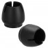 Set 16 protectii pentru picioare de mobilier cu baza din fetru, Ø17-21 mm, negru [31]