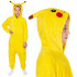 Pijama tip salopeta pentru copii, model Pikachu, marime 130-140 cm [16]