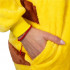 Pijama tip salopeta pentru adulti, model Pikachu, marime S [5]