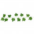 Set 6 ghirlande iedera artificiala pentru decorare, 6x233cm, frunze mari, verde [12]