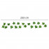 Set 6 ghirlande iedera artificiala pentru decorare, 6x233cm, frunze mari, verde [17]