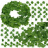 Set 6 ghirlande iedera artificiala pentru decorare, 6x233cm, frunze mari, verde [9]