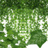 Set 6 ghirlande iedera artificiala pentru decorare, 6x208cm, frunze mici, verde [2]
