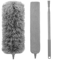 Pamatuf pentru praf cu coada telescopica pentru zone greu accesibile, 3 piese, 75-255 cm