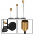 Set 3 suporturi decorative pentru lumanari din metal, tip sfesnic, cu inaltimi de 14, 20 si 25 cm, design elegant pentru decoratiuni festive si realiz [18]