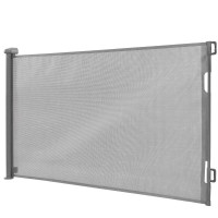 Poarta de siguranta retractabila si extensibila, pentru copii sau animale de companie, 162x86 cm, gri Poarta de siguranta retractabila si extensibila, pentru copii sau animale de companie, 162x86 cm, gri