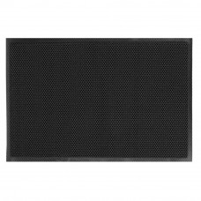 Covoras intrare absorbant tip plasa, PVC antiderapant, 60x90 cm, negru