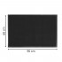 Covoras intrare absorbant tip plasa, PVC antiderapant, 60x90 cm, negru [5]