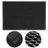 Covoras intrare absorbant tip plasa, PVC antiderapant, 60x90 cm, negru [7]