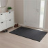 Covoras intrare absorbant antimurdarie, PVC antiderapant, 90x150 cm, gri [5]