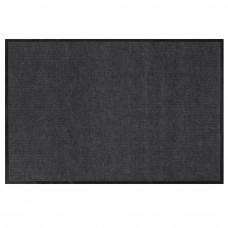 Covoras intrare absorbant antimurdarie, PVC antiderapant, 80x120 cm, gri