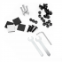 Suport universal pentru aspirator vertical si accesorii, structura metalica din otel, montaj independent pe podea fara gaurirea peretelui, design comp [26]