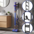 Suport universal pentru aspirator vertical si accesorii, structura metalica din otel, montaj independent pe podea fara gaurirea peretelui, design comp [27]