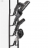 Suport universal pentru aspirator vertical si accesorii, structura metalica din otel, montaj independent pe podea fara gaurirea peretelui, design comp [31]
