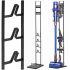 Suport universal pentru aspirator vertical si accesorii, structura metalica din otel, montaj independent pe podea fara gaurirea peretelui, design comp [5]